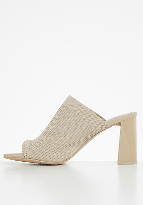 Madden Girl - Wendi mule heel - sand knit
