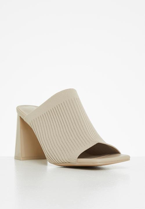 Madden Girl - Wendi mule heel - sand knit