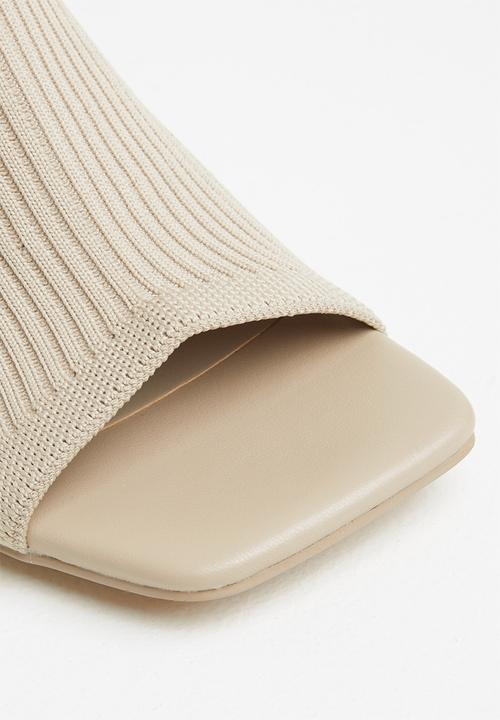 Madden Girl - Wendi mule heel - sand knit