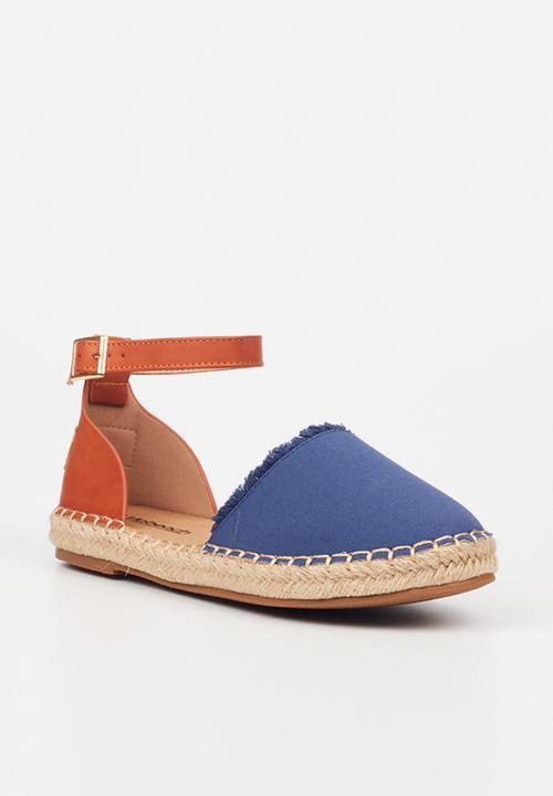 Viabeach - Espa 39 ankle tie espadrille - navy combo