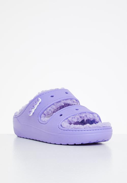 Crocs - Classic cozzzy sandal - digital violet