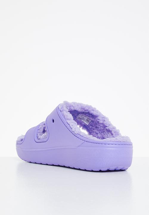 Crocs - Classic cozzzy sandal - digital violet