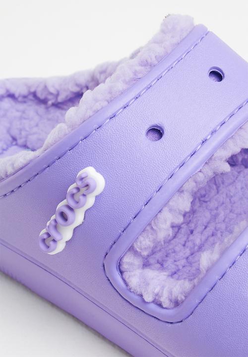 Crocs - Classic cozzzy sandal - digital violet