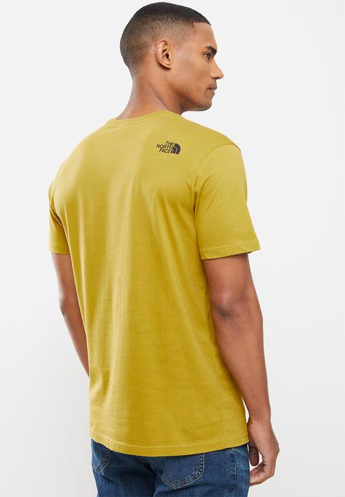 The North Face - M short sleeve simple dome tee - mineral gold