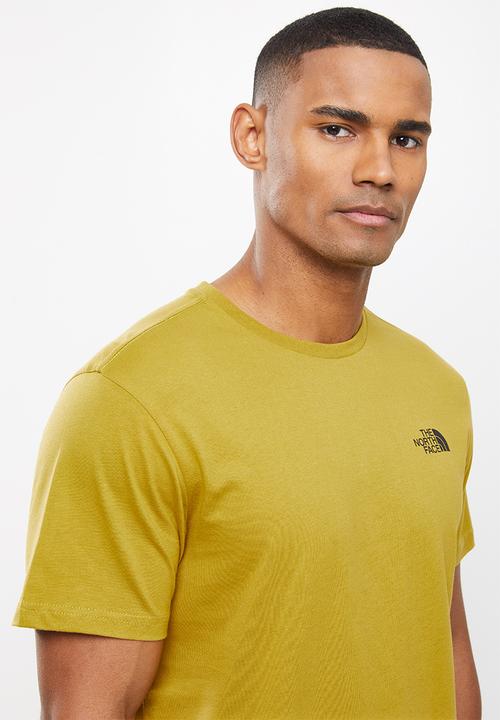 The North Face - M short sleeve simple dome tee - mineral gold