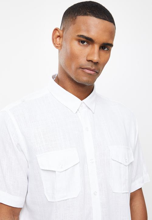 Brave Soul - Obelisk shirt - white