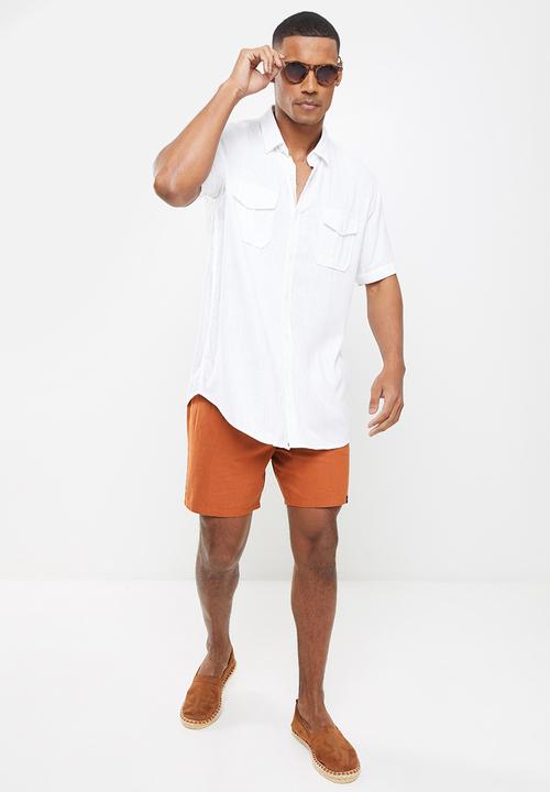 Brave Soul - Obelisk shirt - white