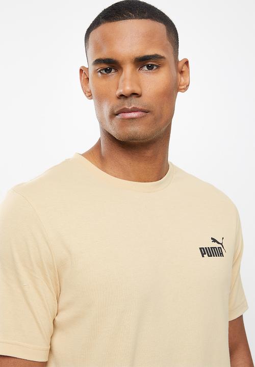 PUMA - Ess small logo tee m - light sand