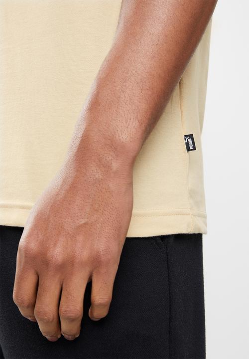 PUMA - Ess small logo tee m - light sand