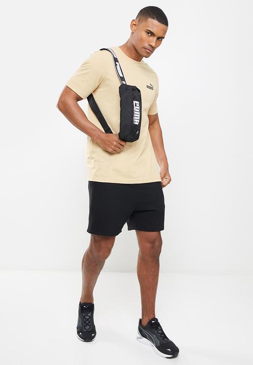 PUMA - Ess small logo tee m - light sand