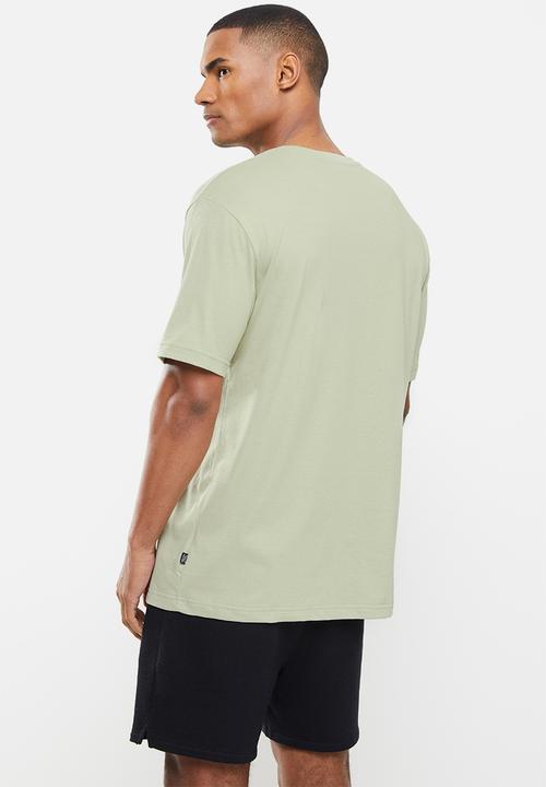 PUMA - Puma box graphic tee m - pebble gray