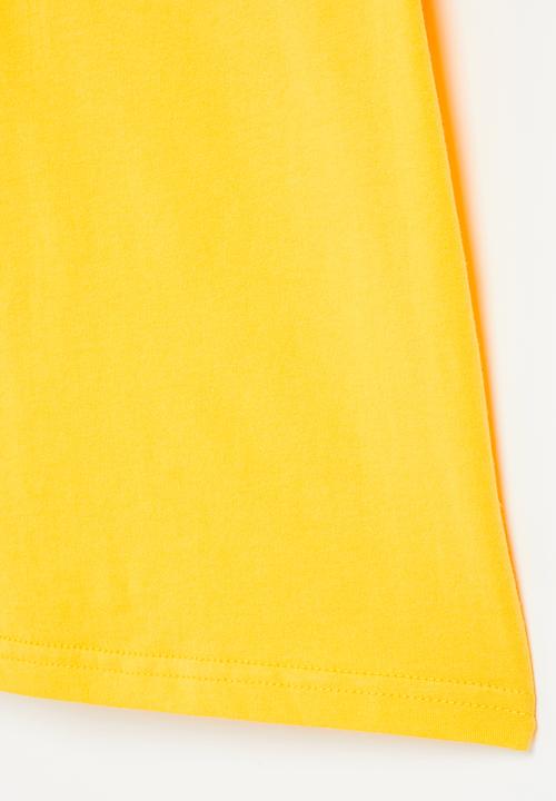Pop Candy - Boys basic tee - yellow