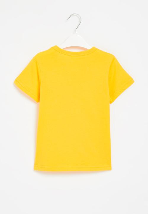 Pop Candy - Boys basic tee - yellow