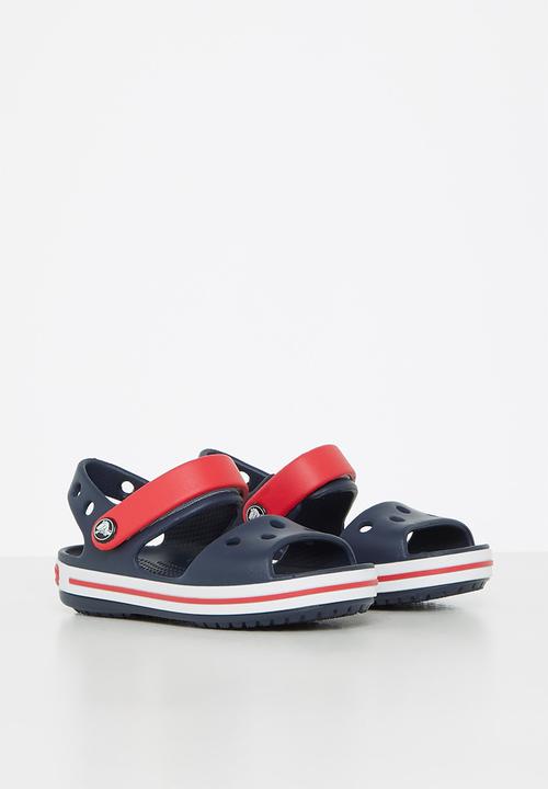 Crocs - Crocband sandal kids - navy & red