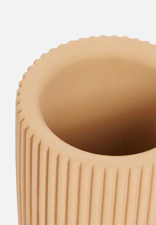Sixth Floor - Ribbed toothbrush holder - neutral