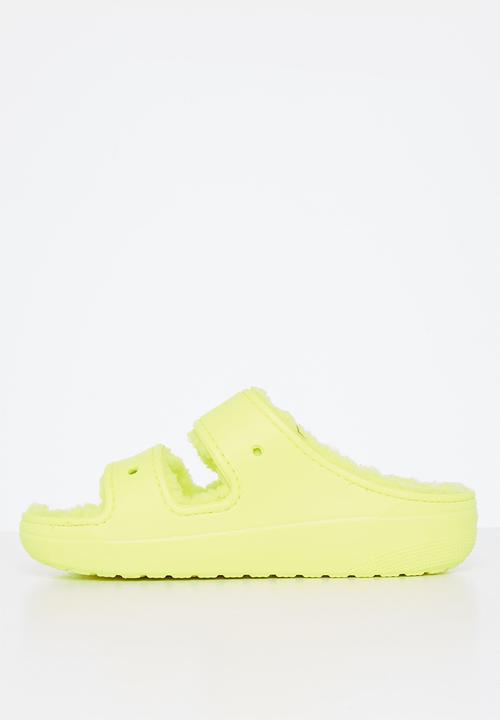 Crocs - Classic cozzzy sandal - sulphur