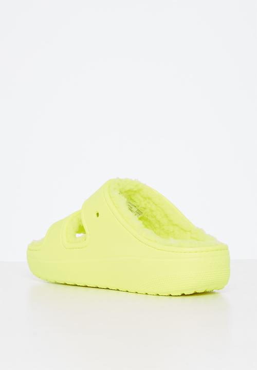 Crocs - Classic cozzzy sandal - sulphur
