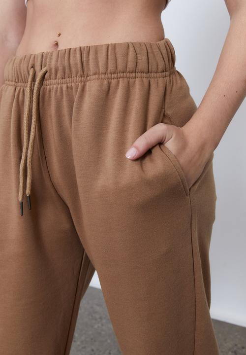 Factorie - Loopback trackpant - tigers eye