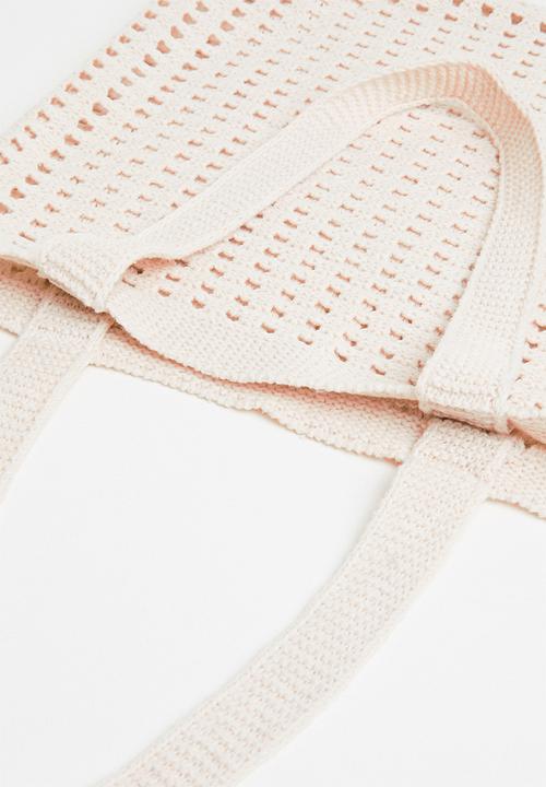 Superbalist - Crochet shopper bag - cream