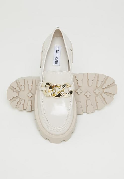 Steve Madden - Mix up lug sole loafer - bone