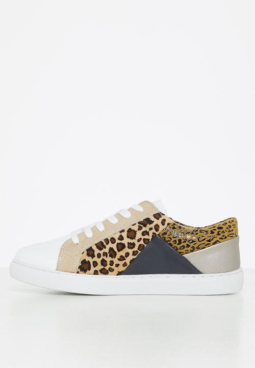 Julz - Georgia leather sneaker - multi