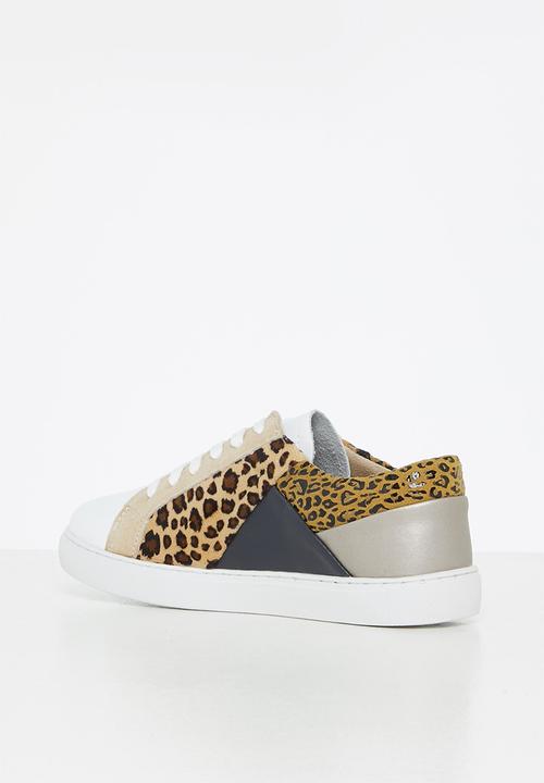 Julz - Georgia leather sneaker - multi