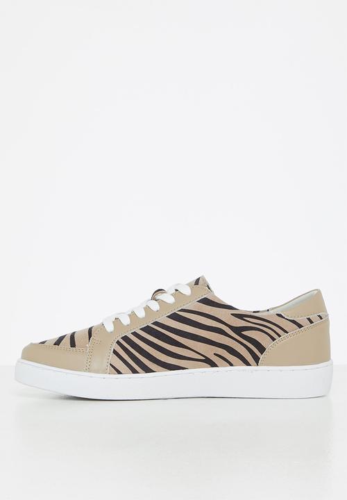 Julz - Margo leather sneaker - beige