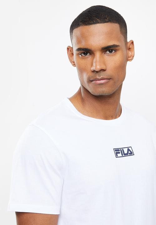 FILA - Basilio short sleeve tee - white