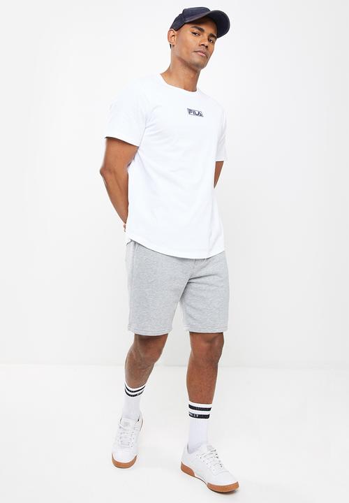 FILA - Basilio short sleeve tee - white