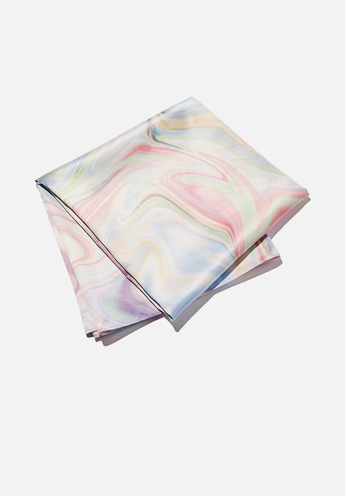Rubi - Versatile scarf - pink dani digital print