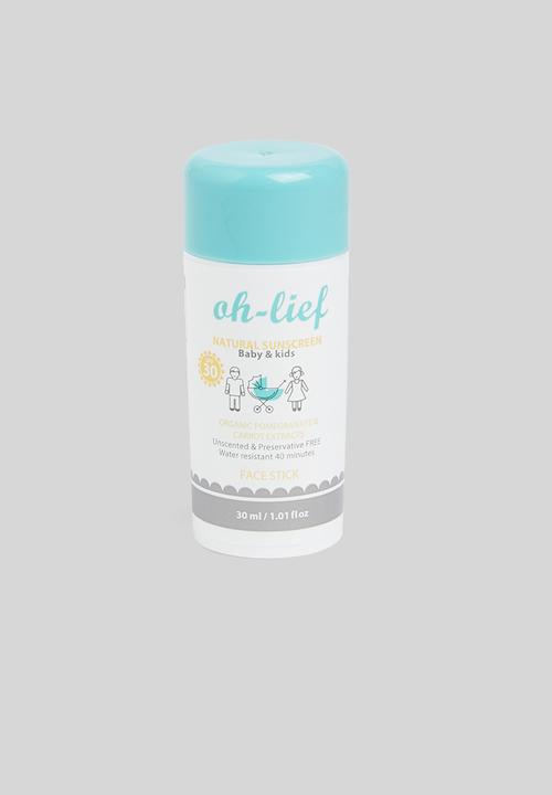 Oh-Lief - Natural sunscreen face stick - 30g
