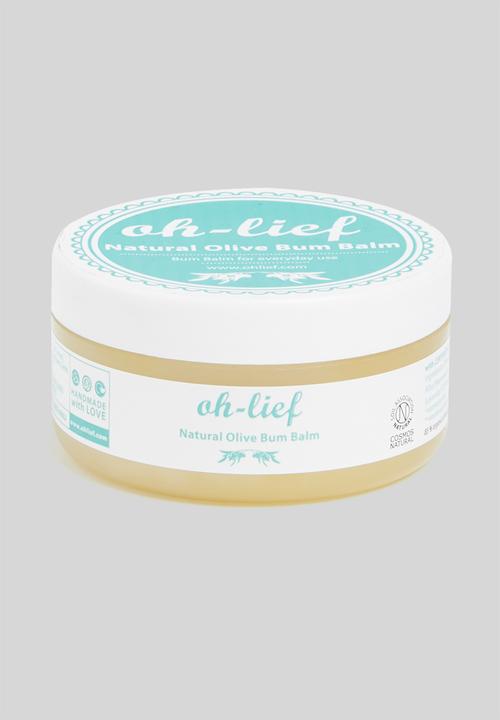 Oh-Lief - Natural olive bum balm - 100g