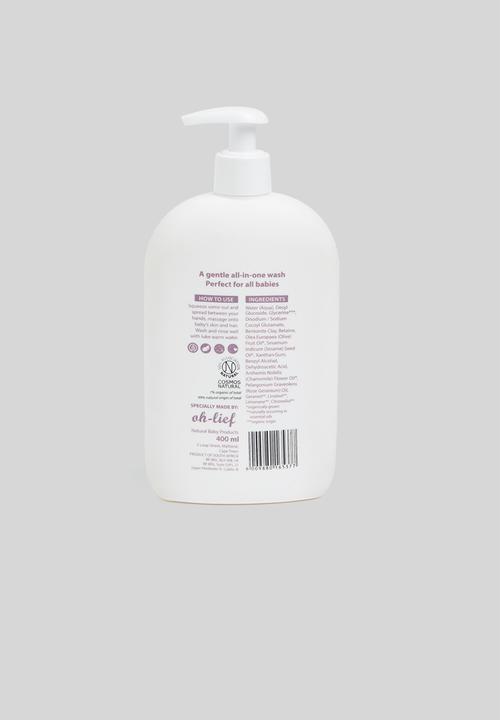 Oh-Lief - Natural olive shampoo & body wash - 400ml