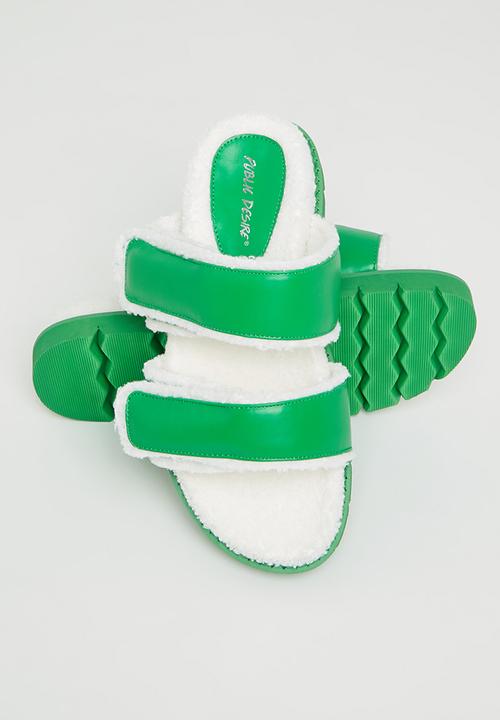 Public Desire - Hush slipper - green 