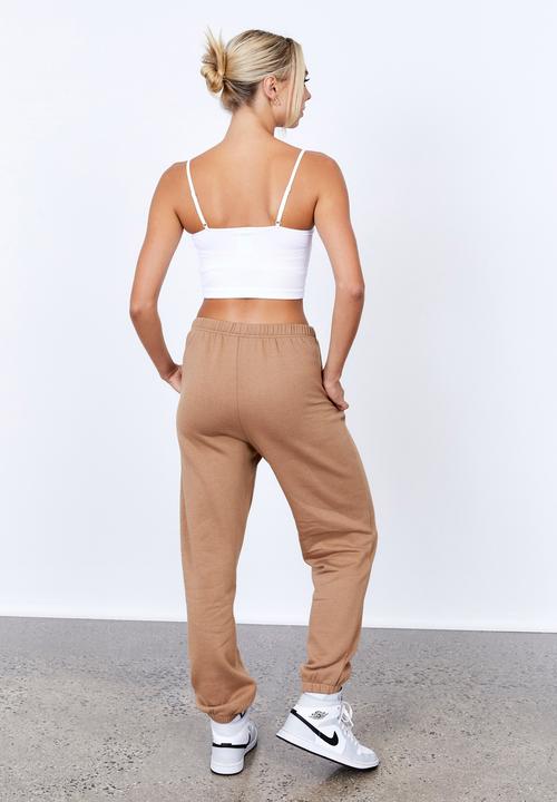 Factorie - Super slouchy trackpant - tigers eye