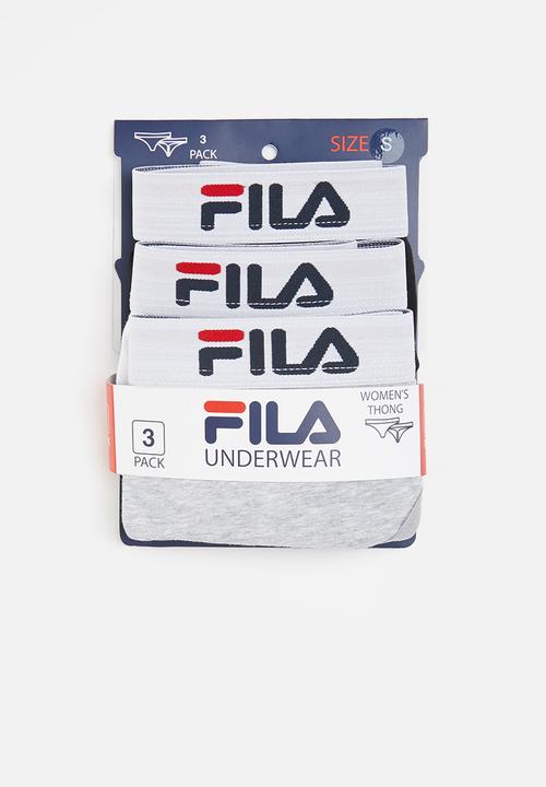 FILA - L21 3 pack  thong - multi 