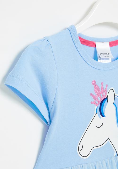 Pop Candy - Unicorn dress - blue