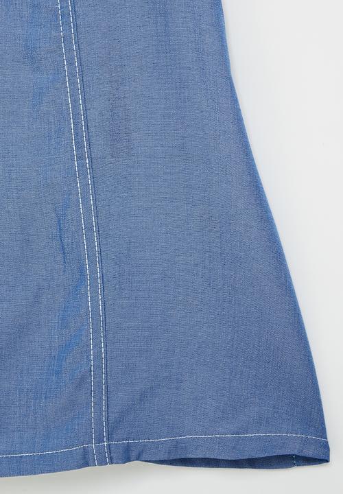 Pop Candy - Girls denim dress - blue