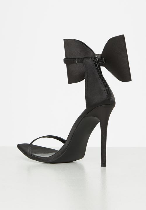 Public Desire - Zeal stiletto heel - black 