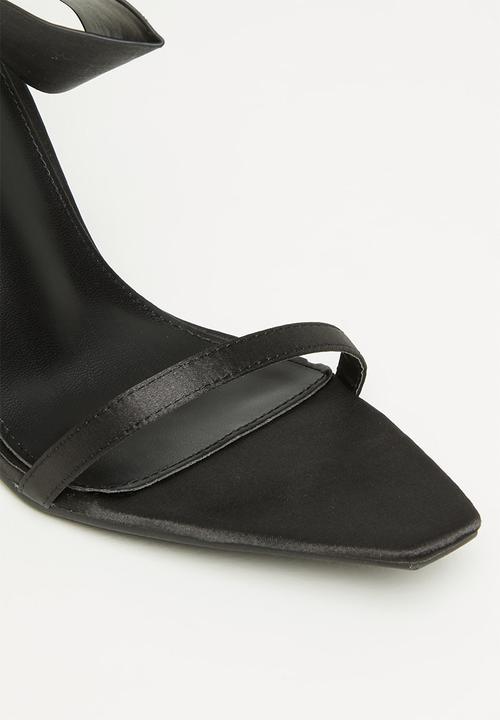 Public Desire - Zeal stiletto heel - black 