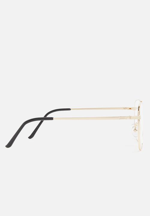 Superbalist - Metal frame sunglasses - gold 