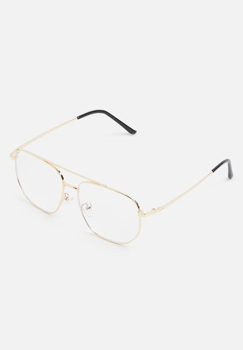 Superbalist - Metal frame sunglasses - gold 