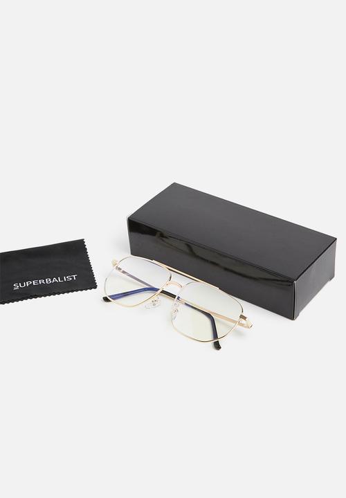Superbalist - Metal frame sunglasses - gold 