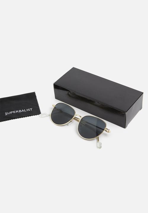 Superbalist - Retro cateye sunglasses - gold 