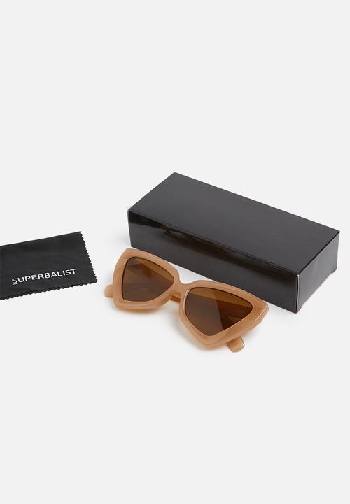 Superbalist - Tamara cateye sunglasses - brown
