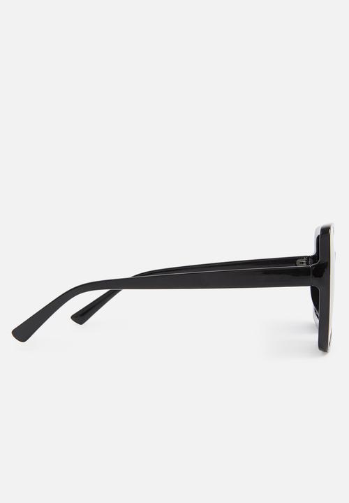 Superbalist - Oversized square sunglasses - black