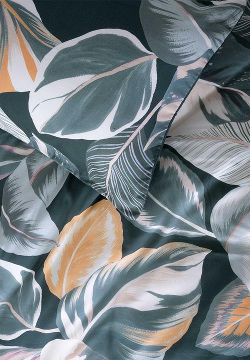 Linen House - Calathea duvet cover set - grey