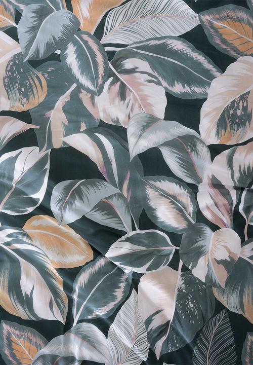 Linen House - Calathea duvet cover set - grey
