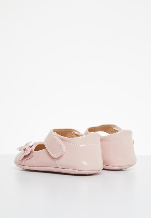 Pop Candy - Girls bow pump with strap - pink
