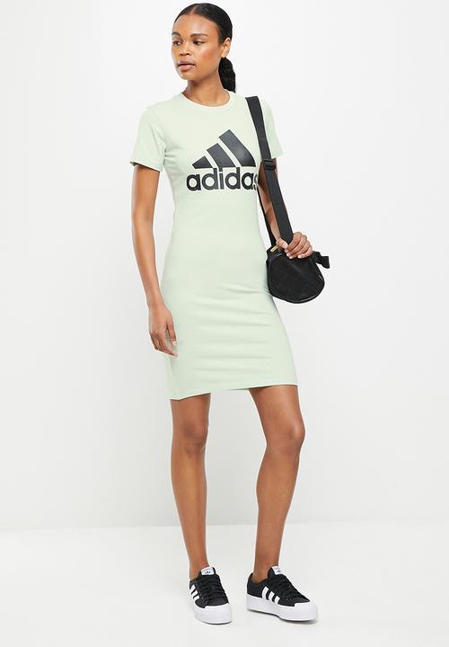 adidas Performance - W bl sj dress - green & black